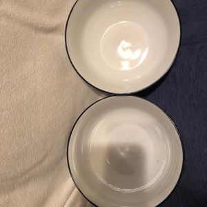 Carte Blanche Over & Back Bowls(2)